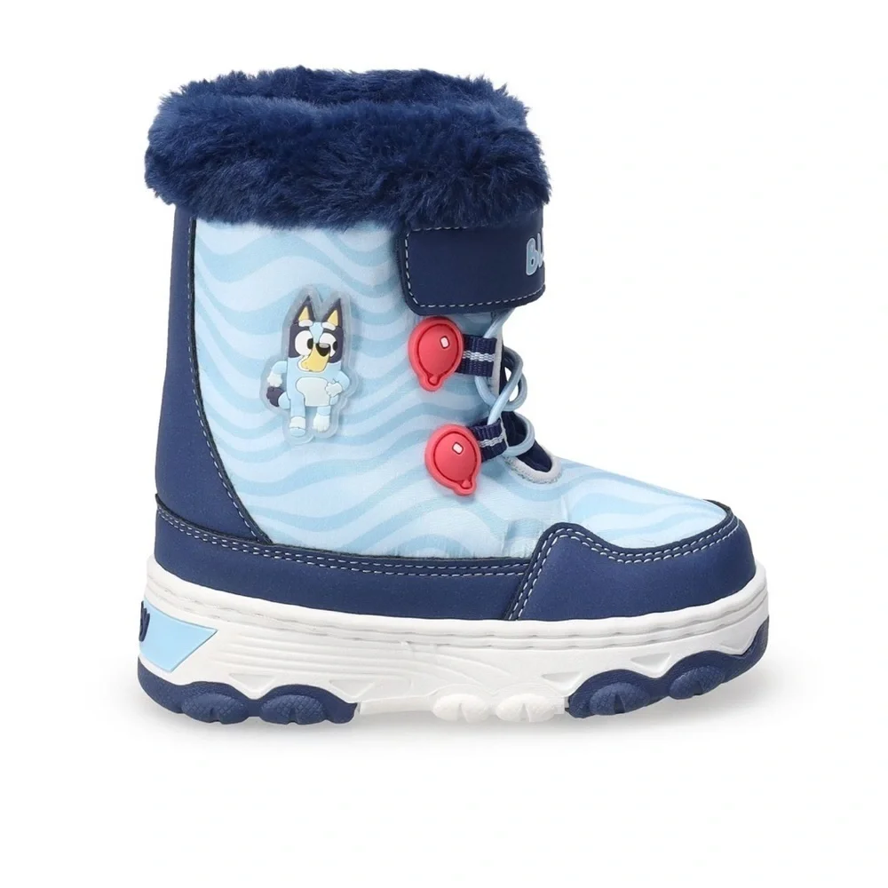 Boys Blue Kids Snow Boots